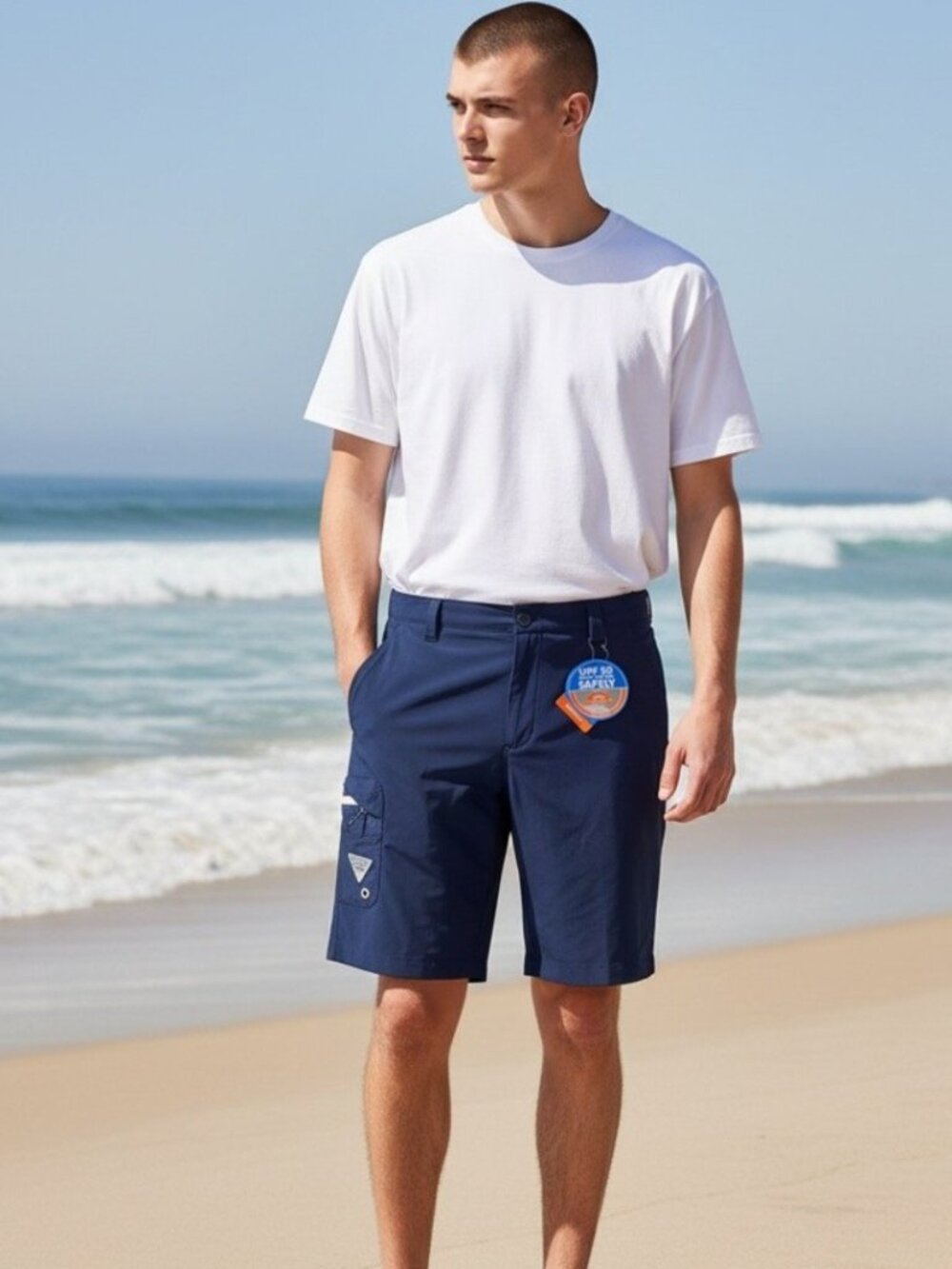 Columbia PFG Navy Performance Fishing Shorts - UPF 50 - NWT